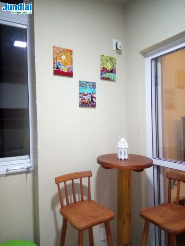 Apartamento em Engordadouro, Jundiaí - Excelente Apto Hanbury Park Mobiliado - Foto 3