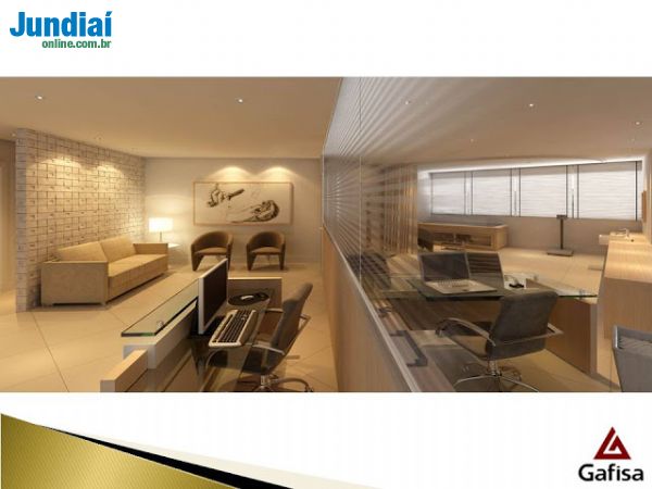 Comercial em Centro, Jundiaí - Sala Comercial Goldin Office-54 m2 - Foto 3